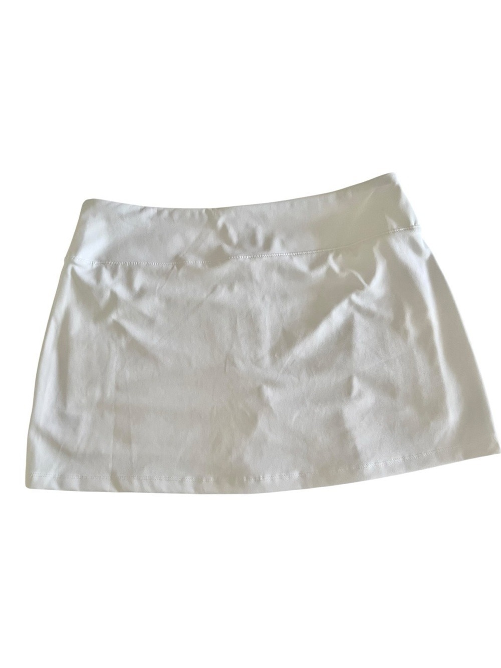 Laura Ashley Bright White Skort Size L Classic Simple Active